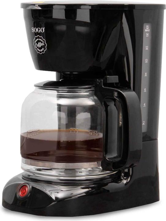 Produktbild Sogo DRIP COFFEE MAKER WITH GLASS JAR, - 1,8L - 950W