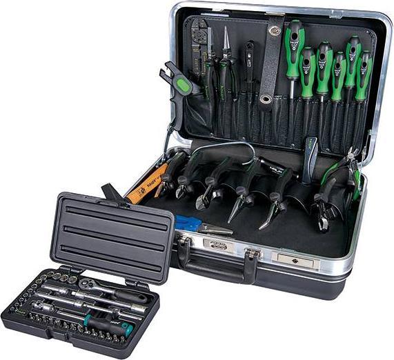 Actual product image Haupa Toolbox 23pcs Pliers Hammers Saws 220192 (23 pieces)