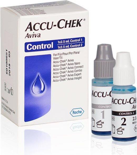 Produktbild Accu-Chek AVIVA KontrollLösung 2 x 2. (Kontrolllösung)