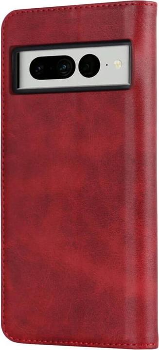Produktbild Cover-Discount Google Pixel 7 Pro - Stand Flip Case Hülle rot (Google Pixel 7 Pro)