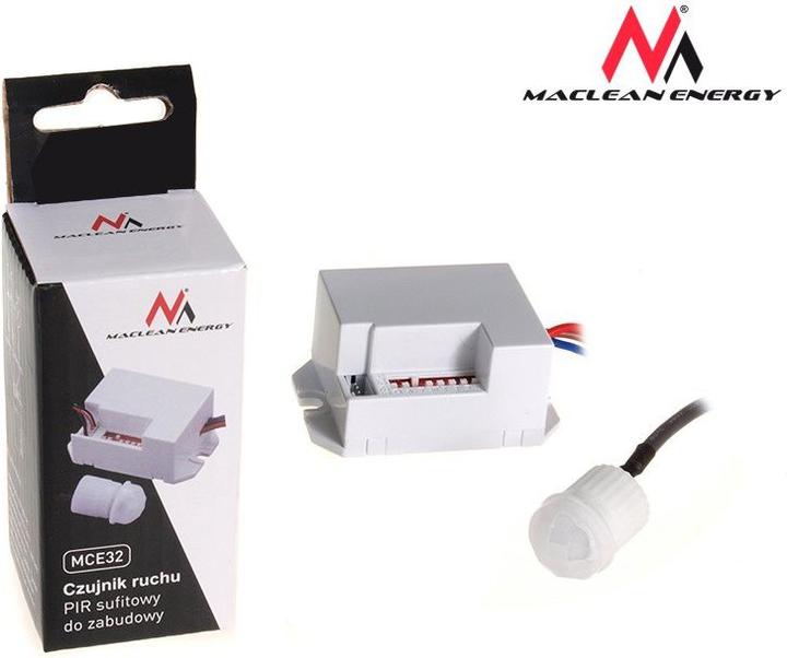 Productafbeelding Maclean MCE32 MCE32 Automatische Schakelkast w PIR bewegingsdetector Sensor Beveiliging 800W (6 m)