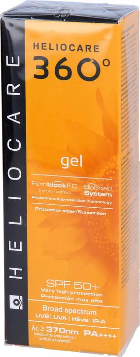 Produktbild Heliocare 360° gel SPF 50+ Gel (Sonnencreme, SPF 50, 50 ml)