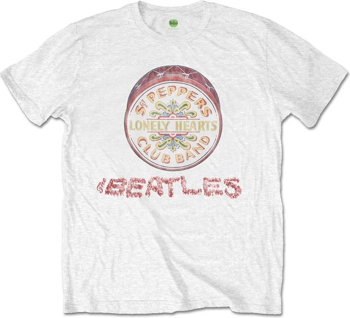 The Beatles Flowers Logo & Drum
