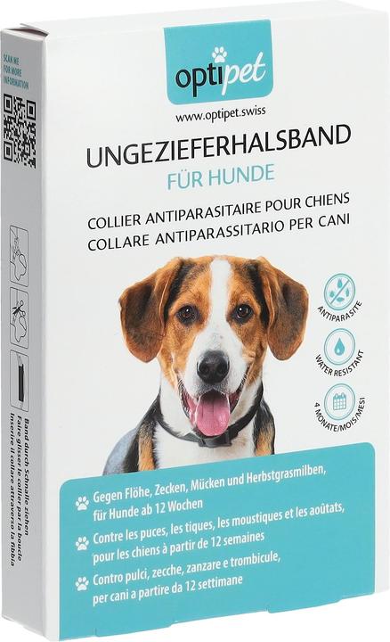 Image du produit OptiPet Collier anti-vermine pour chiens (Chien, 1000 ml)