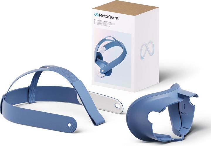Produktbild Meta Quest 3 Headset Einlage Sillikon und Strap