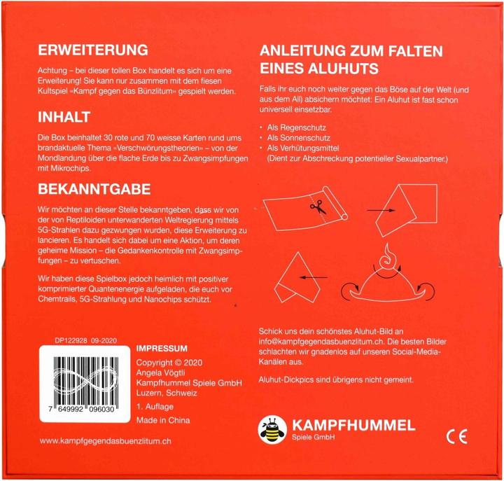 Immagine prodotto Kampfhummel Estensione Aluhut (Tedesco)
