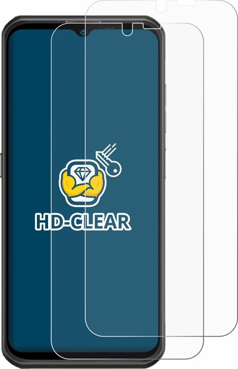 Productafbeelding BROTECT Schermbeschermer Clear (2 Stuk, Ulefone Armor 17 Pro)