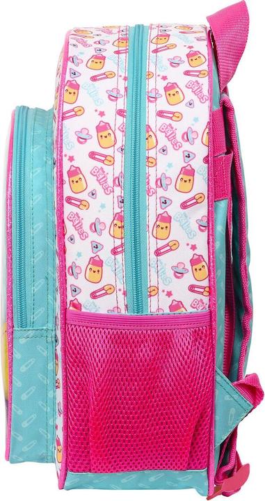 Immagine prodotto The Bellies Zaino scuola 26 x 34 x 11 cm viola turchese bianco