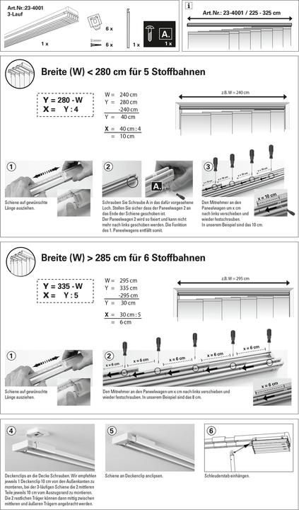 Image du produit Gardinia Rail de rideau Emia