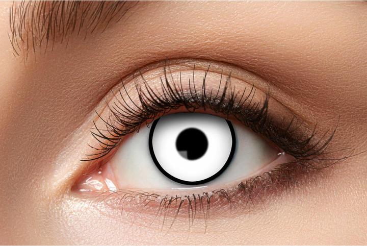 Actual product image Joker Lenses - Zombie White (1 Week) (90773) (White)