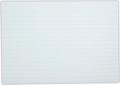 Actual product image Exacompta Index cards A7, lined (A7, 205 g/m², 100 x)