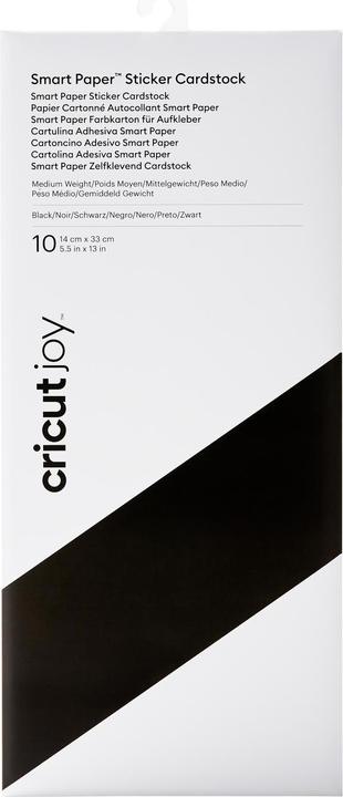 Actual product image Cricut Sticker paper JOY 14 x 33 cm, 10 pieces, black