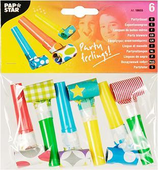Image du produit Papstar Sifflet du parti 6er set