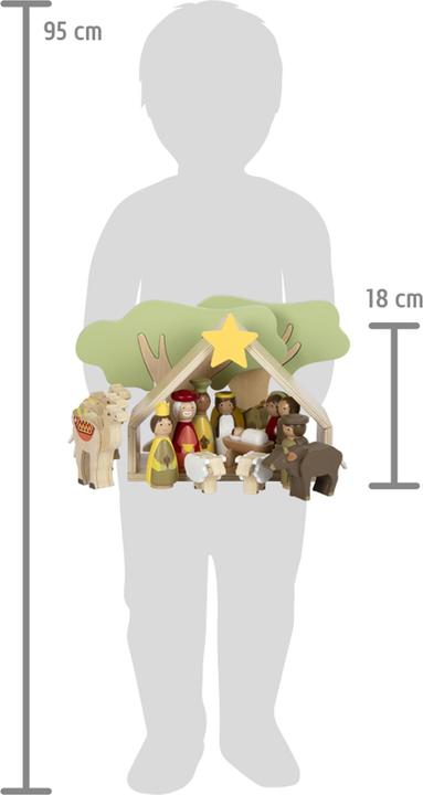 Image du produit small foot Kit de jeu Crèche de Noël