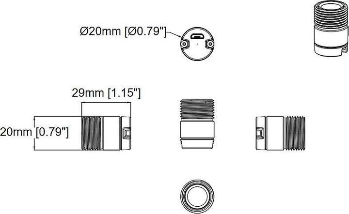 Actual product image Axis P1245 Mk II (1920 x 1080 Pixels)