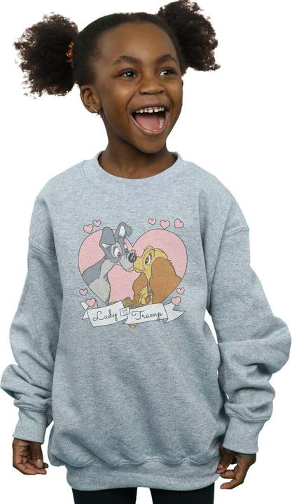 Immagine prodotto Disney Lady And The Tramp Love Felpa Ragazze (152, 158)