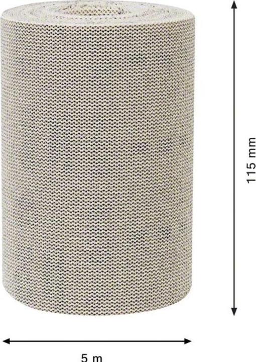 Actual product image Bosch Professional Zubehör Expert M480 abrasive net roll, 115 mm, 5 m, G 100 (100)