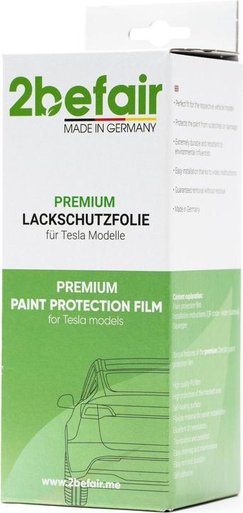 Immagine prodotto 2befair Lackschutzfolie für Ladekante des Tesla Model Y