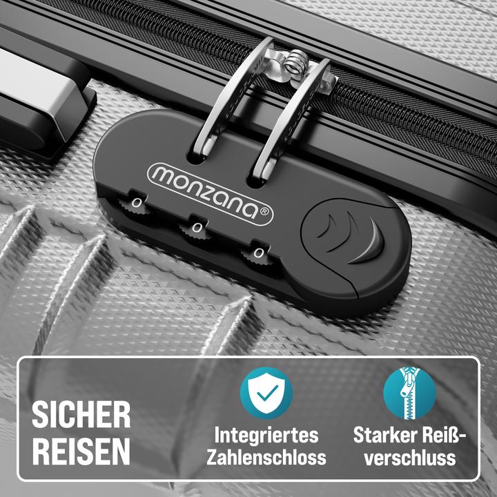 Image du produit Monzana Valise rigide avec accessoires Lot de 4
