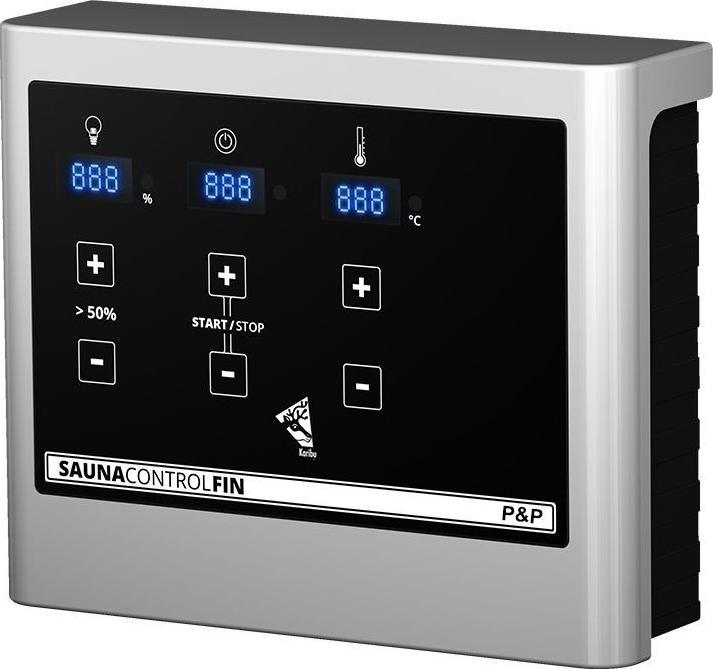 Actual product image Karibu Plug&Play sauna heater