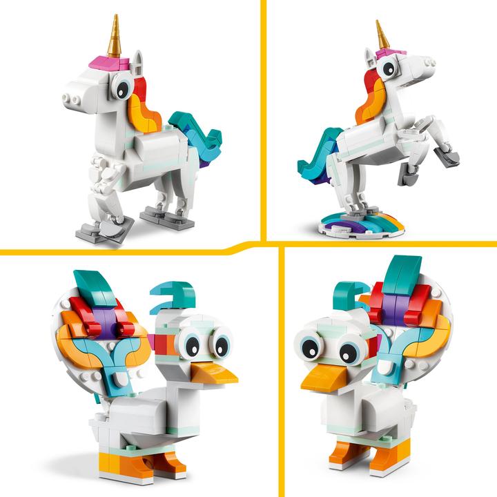 Actual product image LEGO 31140 Magic Unicorn (31140, LEGO Creator 3-in-1)