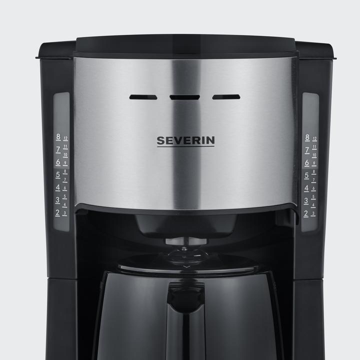 Produktbild Severin Sev.Kaffeemaschine m.2 Thermokannen sw/EDS KA9308