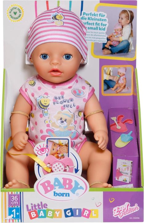 Actual product image Zapf Creation BABY born Little Girl