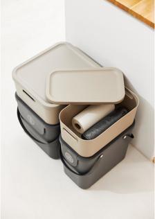 Actual product image Rotho Box12l Albula Anthracite (12 l)