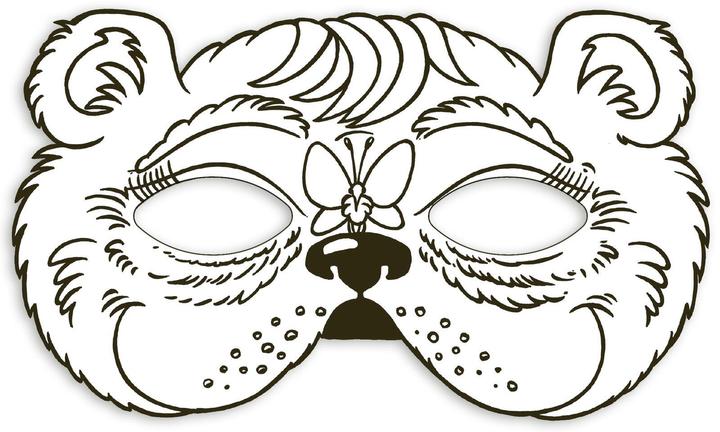 Produktbild Tiermasken zum Ausmalen