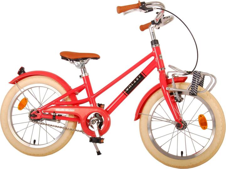 Actual product image Volare Melody Kinderfiets - Meisjes - 16 inch - Pastel Rood - Prime Collection (16")