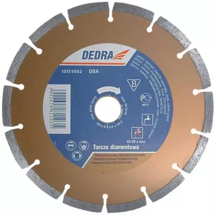Immagine prodotto Dedra segmentuotas deimantinis diskas, skirtas pjauti 150 mm 22,2 mm (H1110)