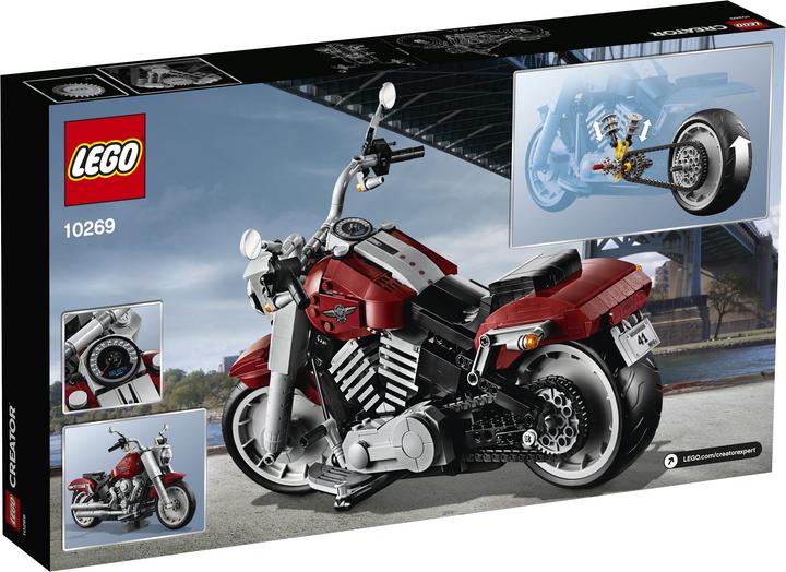 Actual product image LEGO Harley-Davidson Fat Boy (10269, LEGO Creator Expert)