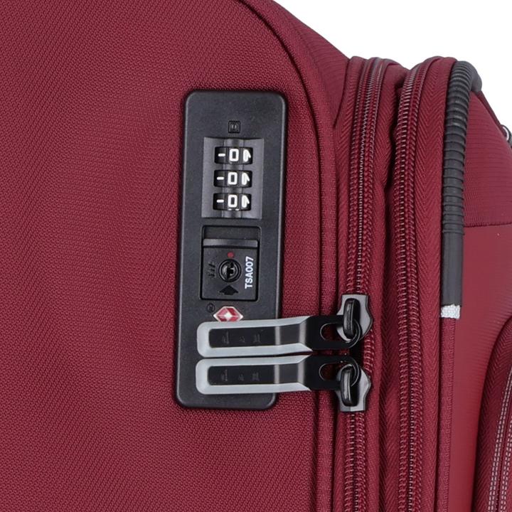 Produktbild D&N Travel Line 9504 4 Rollen Kofferset 3-teilig mit Dehnfalte (204 l, XL (ab 115l))