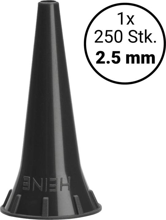 Image du produit Heine AllSpec Einweg-Tips 2.5 mm - 250 Otoskop-Trichter