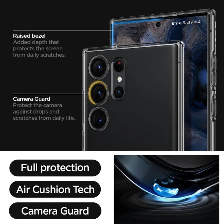 Immagine prodotto Spigen Custodia a cristalli liquidi per S918B Samsung Galaxy S23 Ultra - cristallo spaziale (Samsung Galaxy S23 Ultra)