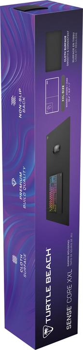 Actual product image Turtle Beach Sense Core XXL gaming mouse pad black (XXL)