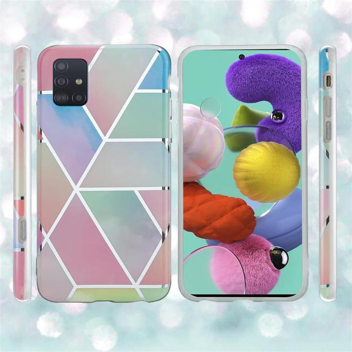 Produktbild Cadorabo IMD TPU Bunter Marmor Cover (Samsung Galaxy M40s)
