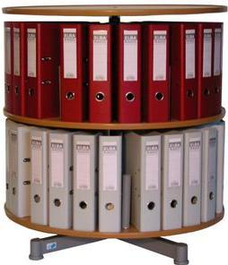 Actual product image Reef RE Rotating column 2 shelves beech ED