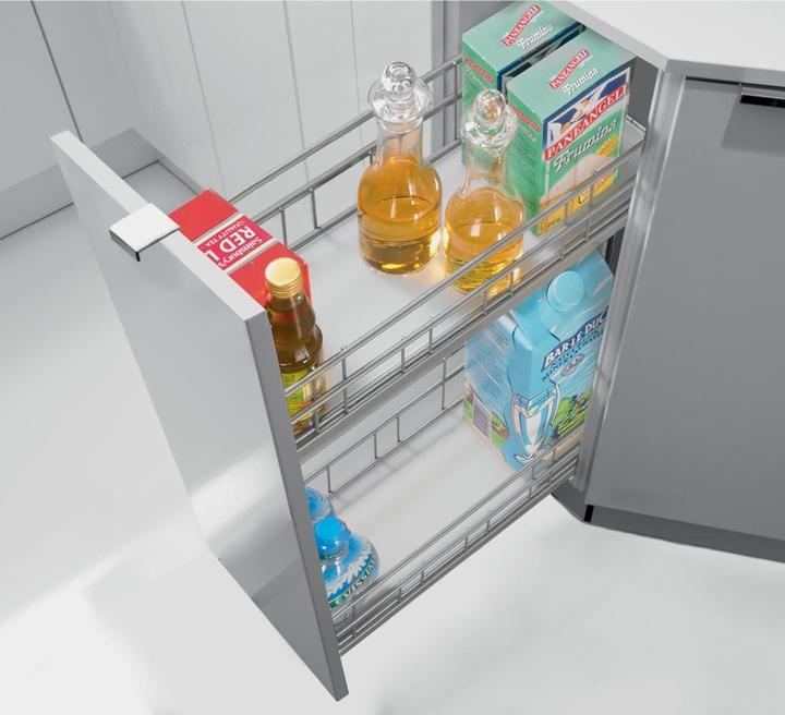 Produktbild Hettich Cargo IQ plus 200, 2-etagig silber