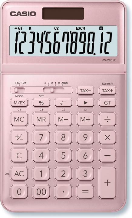 Actual product image Casio Desktop calculator JW200SCPK 12 digits pink (Batteries)