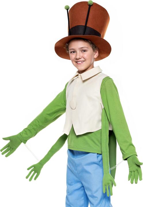 Actual product image Maskworld Biene Maja – Flip Grashüpfer Kostüm für Kinder (134, 140)