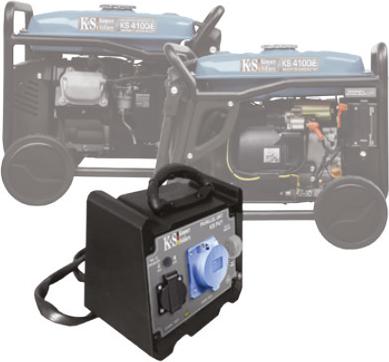 Actual product image Könner & Söhnen The parallel switchbox KS PU1 from enables a higher total power of, voltage