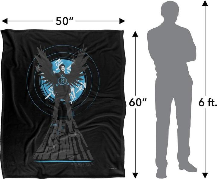 Produktbild Supernatural Decke Hey Assbutt (152 x 127 cm)