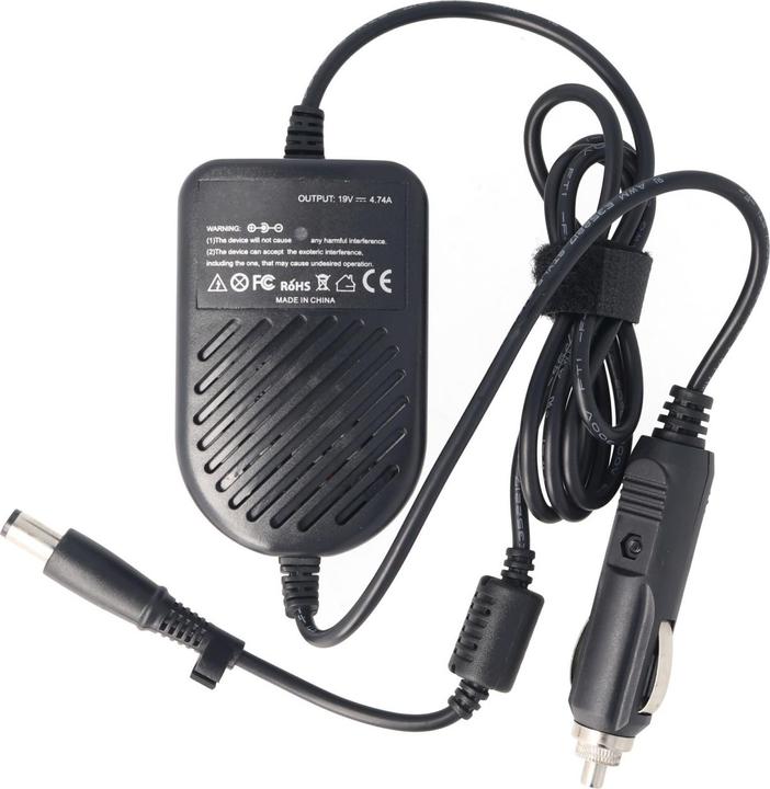 Immagine prodotto AccuCell Cavo caricabatterie per auto da 12V adatto per HP Compaq Laptop 19V 4,74A (90 W)