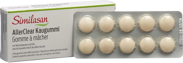 Produktbild Similasan AllerClear Kaugummi (20 Stück, Gummies, 50 g)