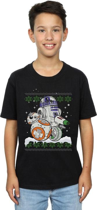 Image du produit Star Wars - T-shirt THE RISE OF SKYWALKER ROLLING THIS CHRISTMAS - Garçon (104)
