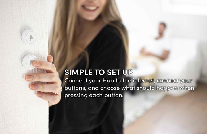 Actual product image Flic Bluetooth Smart Button 3er Pack