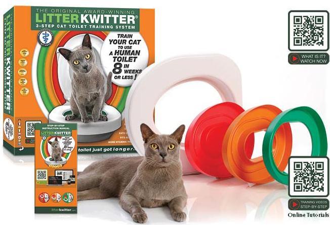 Produktbild Litter Kwitter Toiletten-Training für Katzen