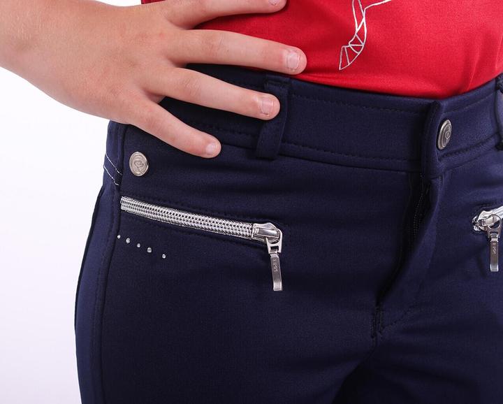 Image du produit Qhp pantalon équitation full grip fille tanya (16)
