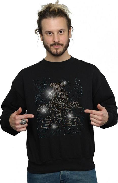 Actual product image Star Wars Mens Most Powerful Jedi Sweatshirt (XL)
